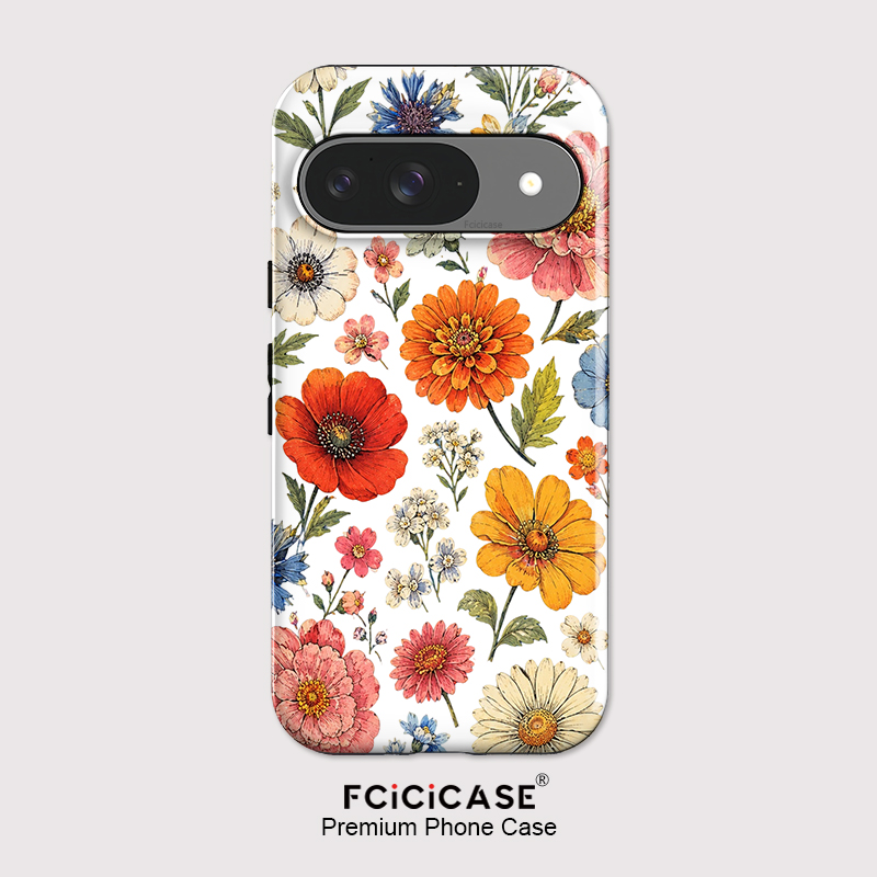 Google Pixel 9 - Матовый акриловый чехол Fcicicase для Google