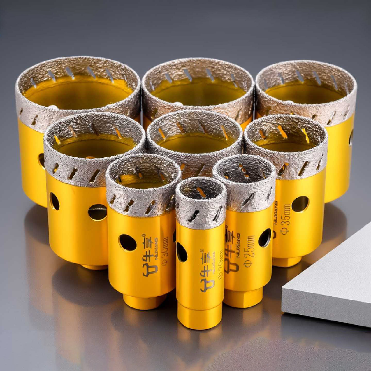 Screen Protector Cutter - Алмазная корончатая пила для угловой шлифмашины,