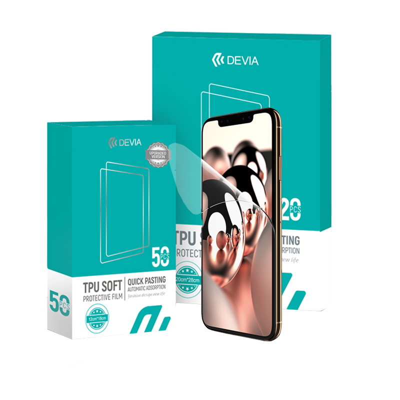 Защитная пленка Devia TPU Soft – обзор и цена Screen Protector Cutter