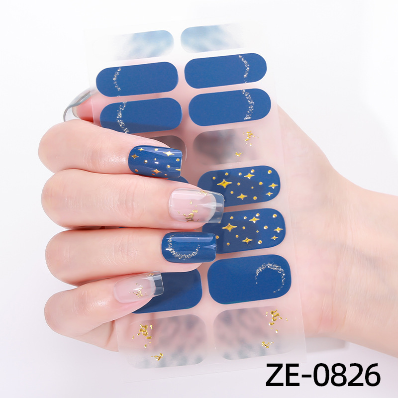 16 наклеек для ногтей с мрамор – обзор и цена Full Cover Adhesive