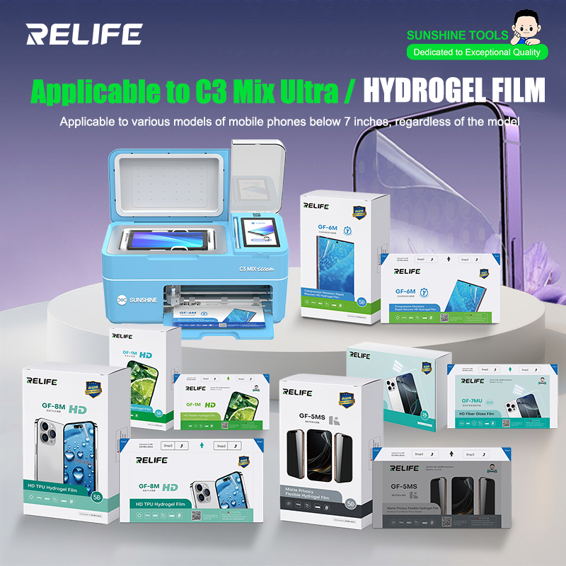Гидрогелевая пленка RELIFE GF- – обзор и цена Screen Protector Cutter