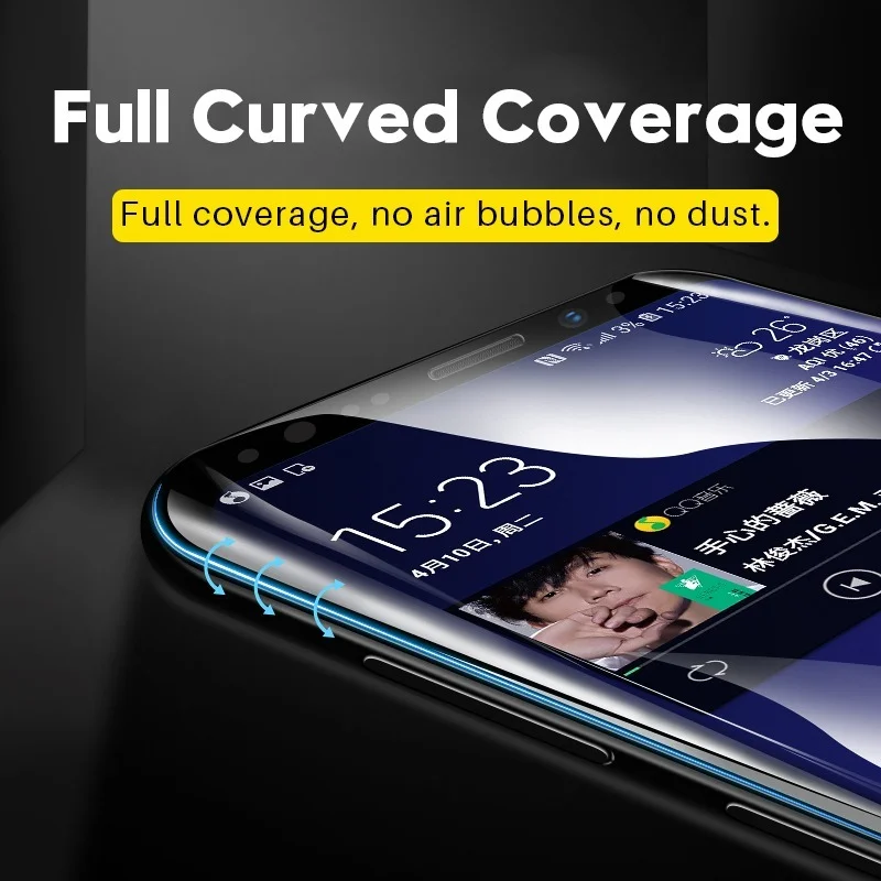 9D изогнутая пленка из закален – обзор и цена Curved Edge Screen
