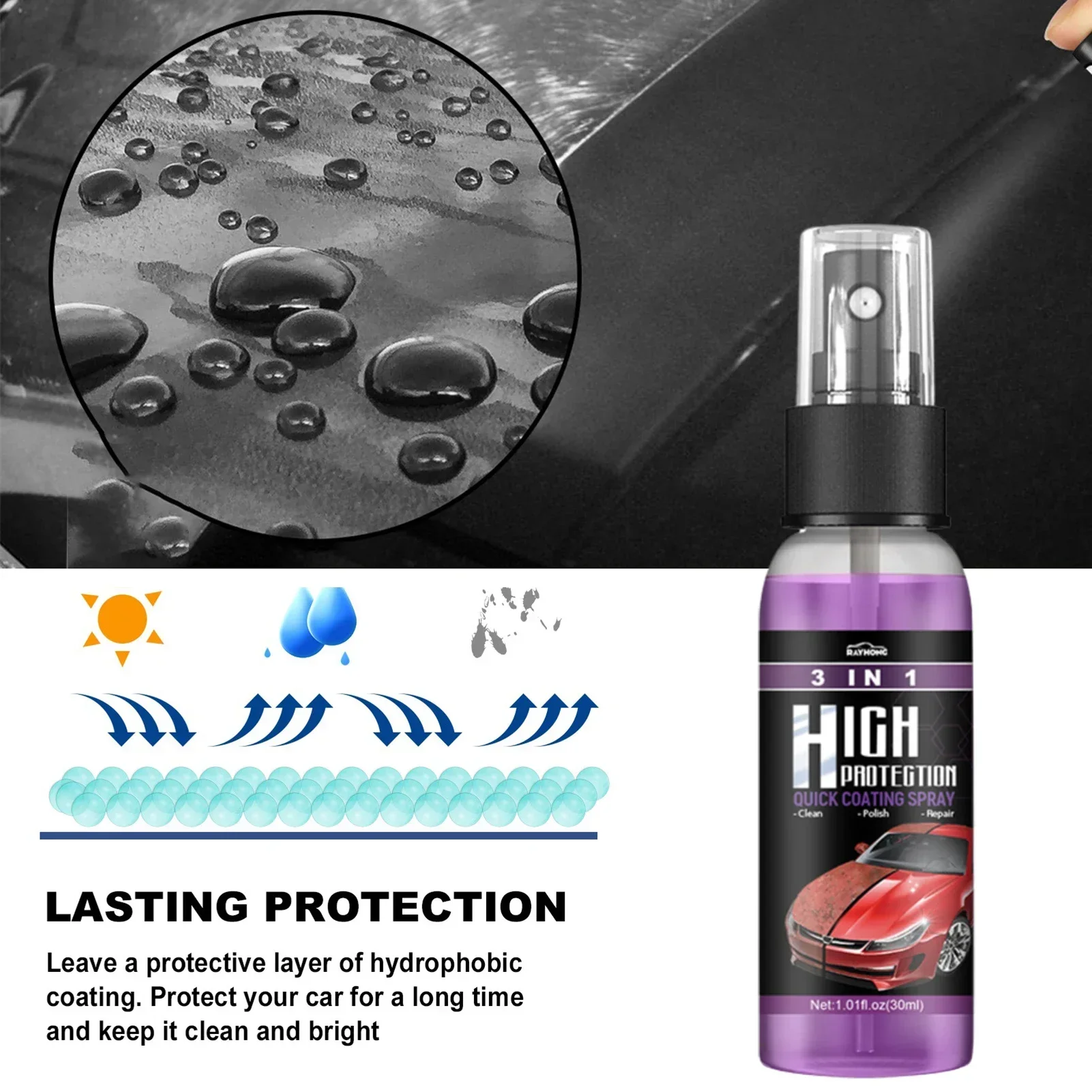 3 в 1, автомобильное керамичес – обзор и цена Nano Liquid Coating